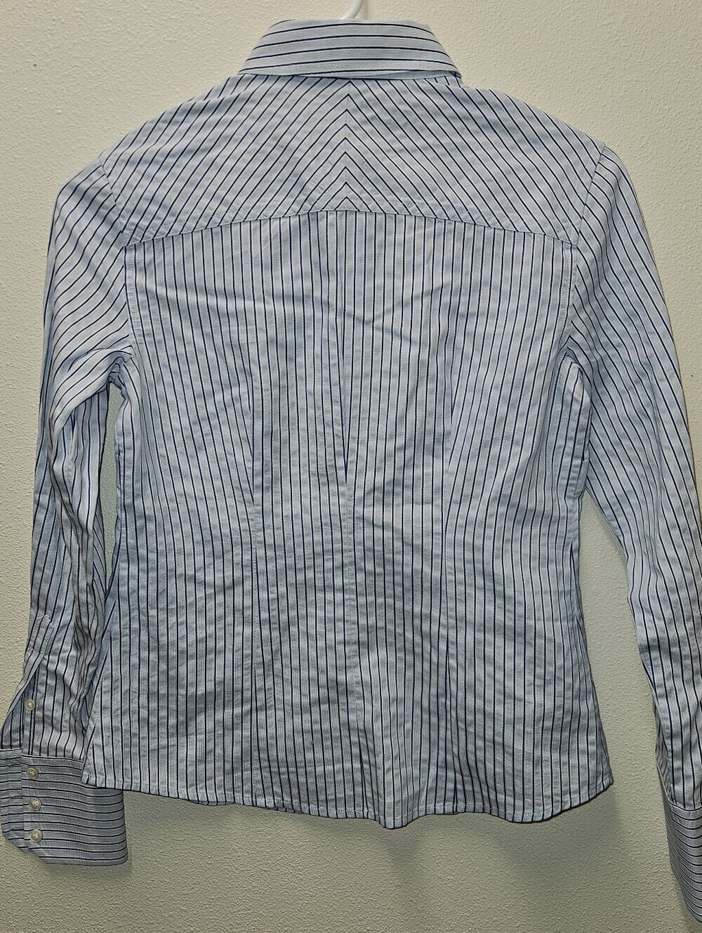 Ann Taylor Petites Womans Long Sleeve Button Up Blouse Size 0p - Picture 8 of 11
